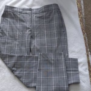 Loft plaid trouser